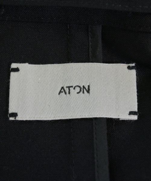 ATON（エイトン）カジュアルジャケット 黒 サイズ:06(XL位) メンズ/2200733848018