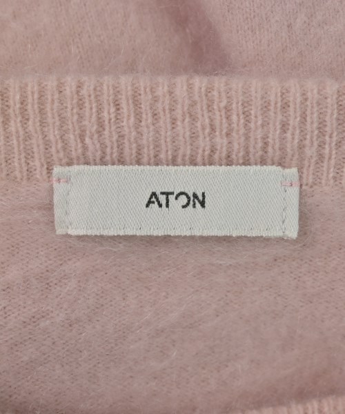 ATON（エイトン）ニット・セーター ピンク サイズ:2(M位) レディース/2200734045027
