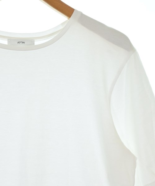 ATON（エイトン）Tシャツ・カットソー 白 サイズ:2(M位) レディース/2200734995049