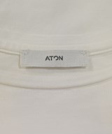 ATON（エイトン）Tシャツ・カットソー 白 サイズ:2(M位) レディース/2200734995049