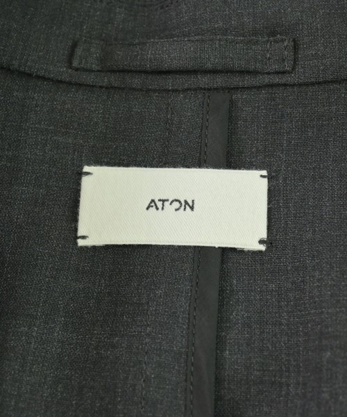 ATON（エイトン）カジュアルジャケット グレー サイズ:4(XL位) メンズ/2200738183039