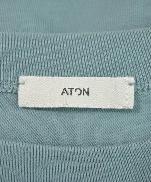 ATON（エイトン）ノースリーブ 青 サイズ:2(M位) レディース/2200719816062