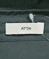 ATON（エイトン）カジュアルシャツ 緑 サイズ:6(L位) メンズ/2200719816093