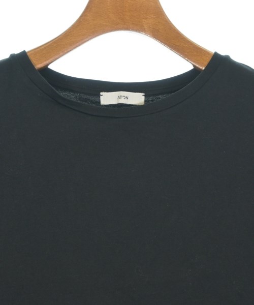 ATON（エイトン）Tシャツ・カットソー 黒 サイズ:1(S位) レディース/2200718449070