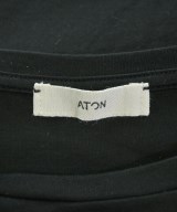 ATON（エイトン）Tシャツ・カットソー 黒 サイズ:1(S位) レディース/2200718449070