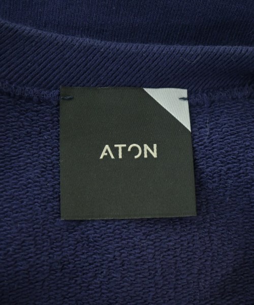 ATON（エイトン）スウェット 紺 サイズ:6(XXL位) メンズ/2200716585046
