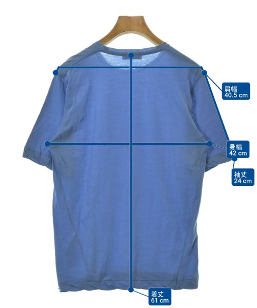 ATON（エイトン）Tシャツ・カットソー 青 サイズ:2(M位) レディース/2200717715084