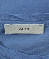 ATON（エイトン）Tシャツ・カットソー 青 サイズ:2(M位) レディース/2200717715084
