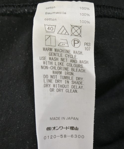 ATON（エイトン）Tシャツ・カットソー 黒 サイズ:2(M位) レディース/2200723266013