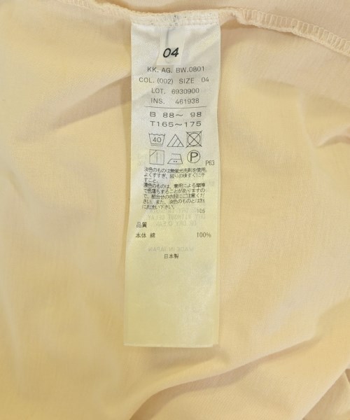 ATON（エイトン）Tシャツ・カットソー 白 サイズ:4(XL位) メンズ/2200719044298