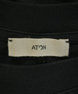 ATON（エイトン）ワンピース 黒 サイズ:01(S位) レディース/2200720315196