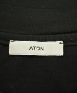 ATON（エイトン）Tシャツ・カットソー 黒 サイズ:04(XL位) メンズ/2200723682066