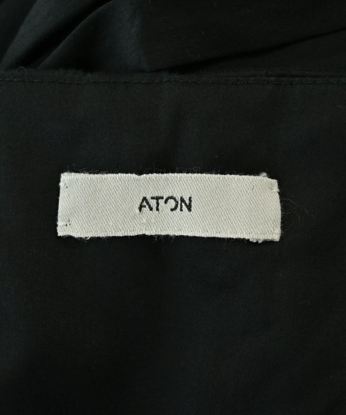 ATON（エイトン）オールインワン/サロペット 黒 サイズ:02(M位) レディース/2200720464030