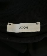 ATON（エイトン）Tシャツ・カットソー 黒 サイズ:2(M位) レディース/2200725049058