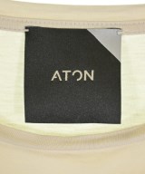 ATON（エイトン）Tシャツ・カットソー ベージュ サイズ:01(S位) レディース/2200725049065