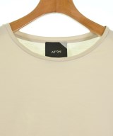 ATON（エイトン）Tシャツ・カットソー ベージュ サイズ:01(S位) レディース/2200725049065