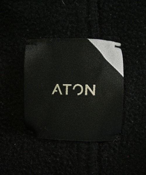 ATON（エイトン）Tシャツ・カットソー 黒 サイズ:2(M位) レディース/2200721476025