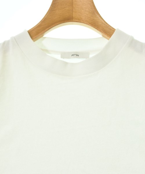ATON（エイトン）Tシャツ・カットソー 白 サイズ:-(S位) レディース/2200726296031
