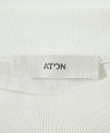 ATON（エイトン）Tシャツ・カットソー 白 サイズ:-(S位) レディース/2200726296031