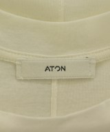 ATON（エイトン）Tシャツ・カットソー 白 サイズ:1(S位) レディース/2200724979059