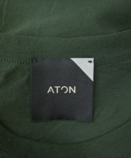 ATON（エイトン）ノースリーブ 緑 サイズ:2(M位) レディース/2200720466362