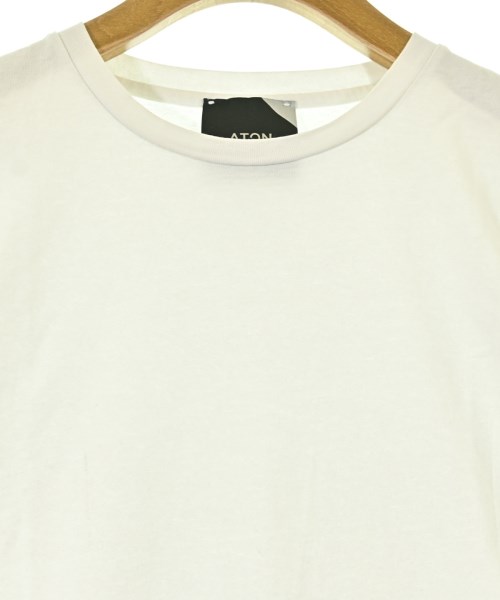 ATON（エイトン）Tシャツ・カットソー 白 サイズ:2(M位) レディース/2200727522061