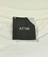 ATON（エイトン）Tシャツ・カットソー 白 サイズ:2(M位) レディース/2200727522061