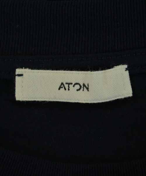 ATON（エイトン）Tシャツ・カットソー 紺 サイズ:06(XXXL位) メンズ/2200728148031