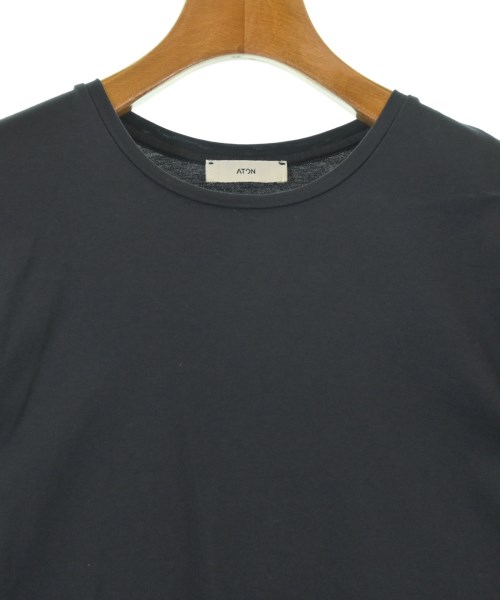 ATON（エイトン）Tシャツ・カットソー 黒 サイズ:2(M位) レディース/2200728193048