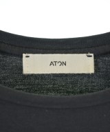 ATON（エイトン）Tシャツ・カットソー 黒 サイズ:2(M位) レディース/2200728193048