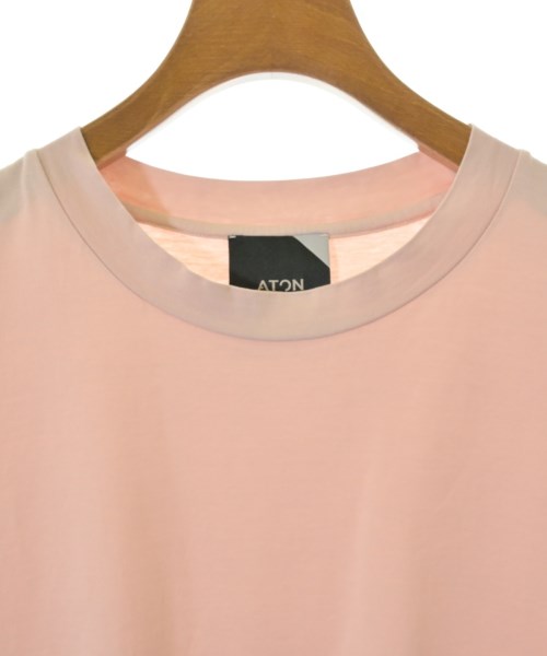 ATON（エイトン）Tシャツ・カットソー ピンク サイズ:2(M位) レディース/2200723719045