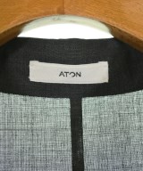 ATON（エイトン）カジュアルシャツ グレー サイズ:04(XL位) メンズ/2200725513078