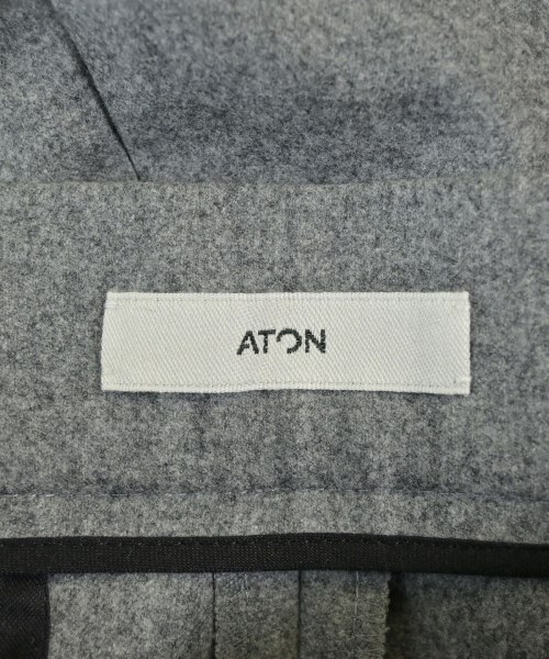ATON（エイトン）スラックス グレー サイズ:2(M位) メンズ/2200728077041