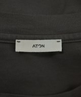 ATON（エイトン）Tシャツ・カットソー グレー サイズ:4(XL位) メンズ/2200728077072