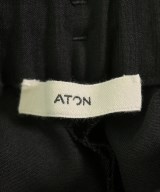 ATON（エイトン）スラックス 黒 サイズ:02(S位) メンズ/2200728791015