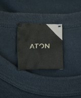 ATON（エイトン）Tシャツ・カットソー 紺 サイズ:4(XL位) メンズ/2200674366176