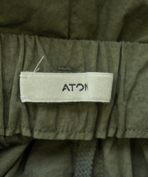 ATON（エイトン）その他 カーキ サイズ:4(XL位) メンズ/2200683020069