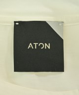 ATON（エイトン）Tシャツ・カットソー 白 サイズ:6(XXL位) メンズ/2200683020106