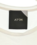 ATON（エイトン）Tシャツ・カットソー 白 サイズ:02(M位) レディース/2200683646016