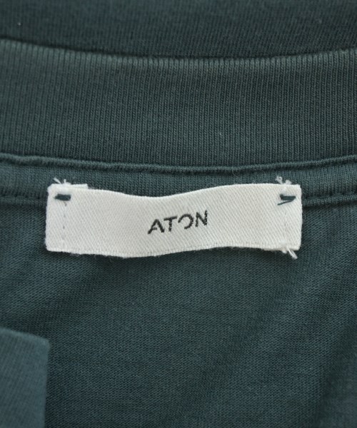 ATON（エイトン）Tシャツ・カットソー 緑 サイズ:06(XXXL位) メンズ/2200684144047
