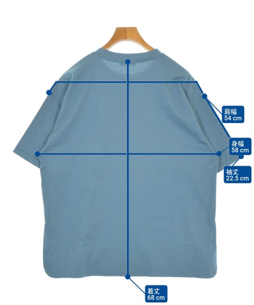 ATON（エイトン）Tシャツ・カットソー 青 サイズ:04(XL位) メンズ/2200684144054