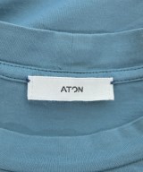 ATON（エイトン）Tシャツ・カットソー 青 サイズ:04(XL位) メンズ/2200684144054
