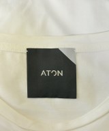 ATON（エイトン）Tシャツ・カットソー 白 サイズ:2(M位) レディース/2200684147062