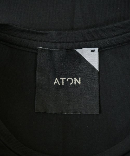 ATON（エイトン）ノースリーブ 黒 サイズ:2(M位) レディース/2200684147086