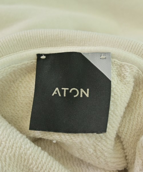 ATON（エイトン）スウェット 白 サイズ:6(XXL位) メンズ/2200684740010