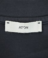 ATON（エイトン）Tシャツ・カットソー 紺 サイズ:4(XL位) メンズ/2200681031029