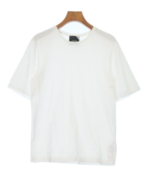 ATON(エイトン)Tシャツ・カットソー 白 サイズ:02(M位)/2200681651128