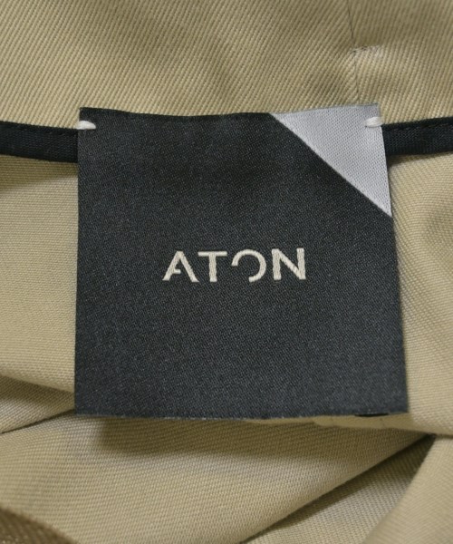 ATON（エイトン）ロング・マキシ丈スカート ベージュ サイズ:2(M位) レディース/2200685268056