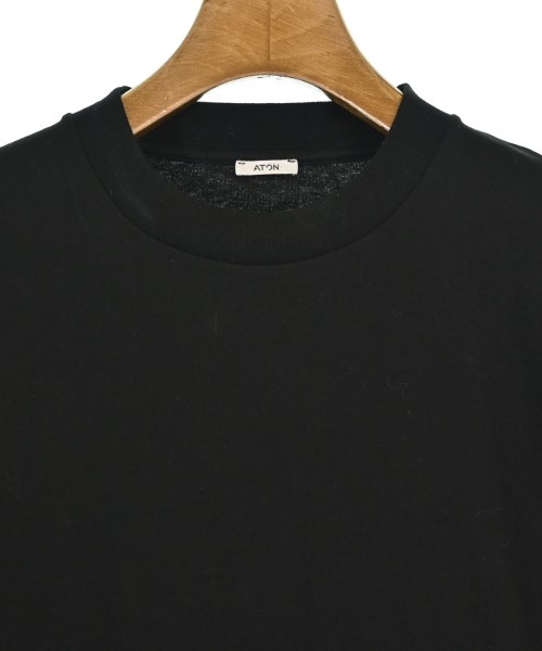 ATON（エイトン）Tシャツ・カットソー 黒 サイズ:02(M位) レディース/2200671705091