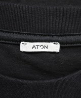 ATON（エイトン）Tシャツ・カットソー 黒 サイズ:02(M位) レディース/2200671705091